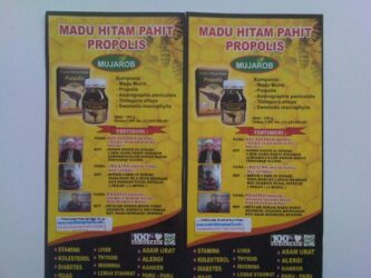 Madu Hitam Pahit Propolis Mujarob Super Quality